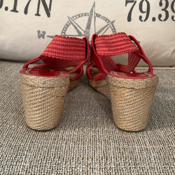 Jones the bookmaker espadrilles coral 8.5 - Picture 4 of 11
